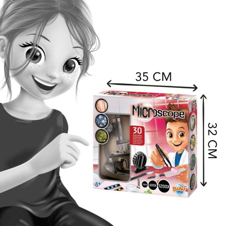 Microscop pentru copii cu 30 experimente - Set stiinta [4]