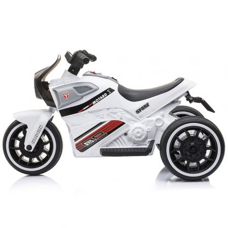 Motocicleta electrica copii 2-6 ani, Chipolino Sport Max White [1]