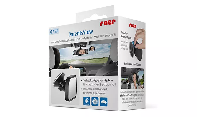 Oglinda auto bebelusi, Parents View, Reer [7]