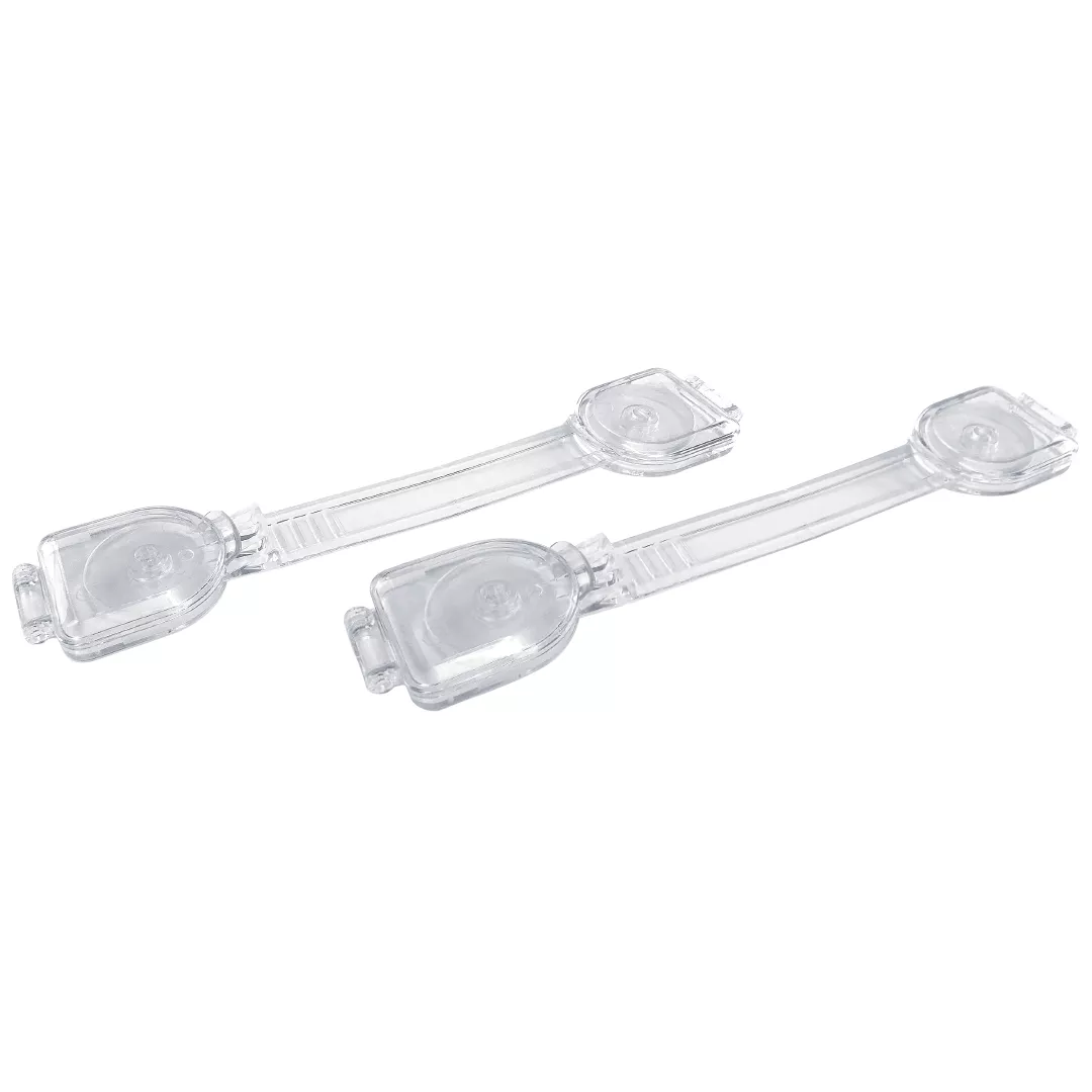Produse - Opritor sertare, din plastic, multifunctional, transparent, 2 buc