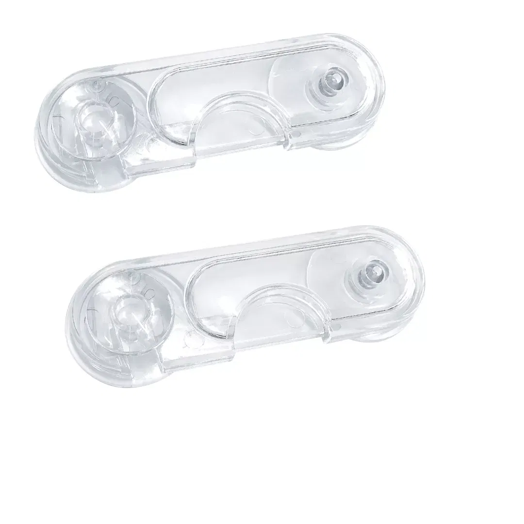 Opritor usa dulap, din plastic, transparent, 2 buc [5]