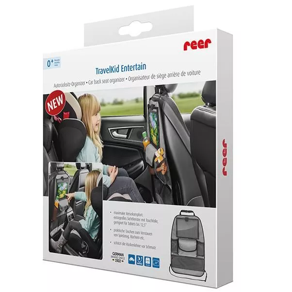 Organizator auto, multimedia, pentru scaunul din spate, Reer [6]