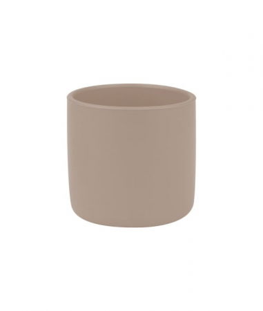 Produse - Pahar Minikoioi, 100% Premium Silicone, Mini Cup- Bej Inchis