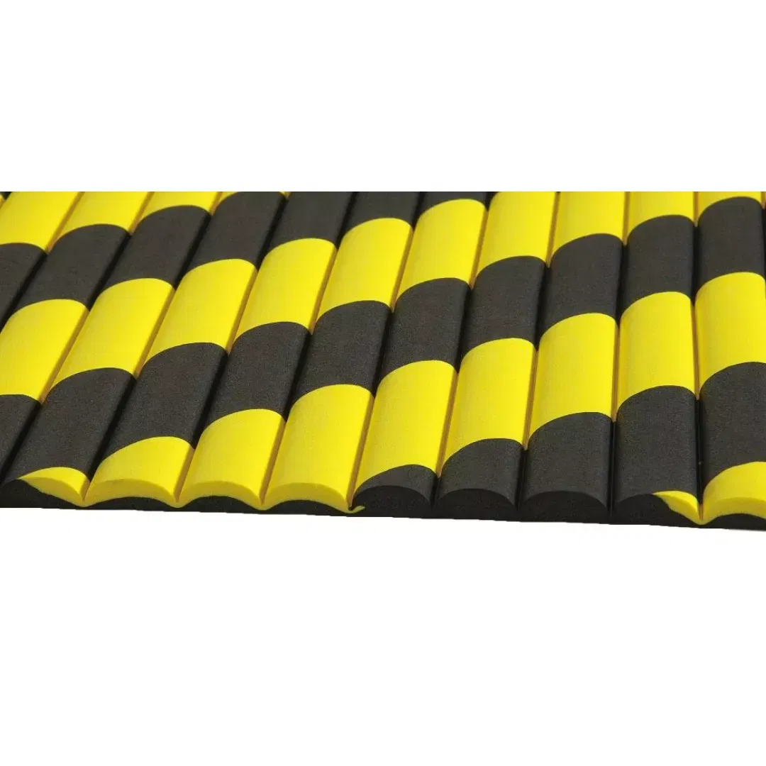 Panou decorativ, uz industrial, negru/galben, 9mm [1]