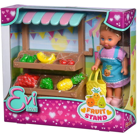 Papusa Simba Evi Love Fruit Stand 12 cm cu accesorii [10]