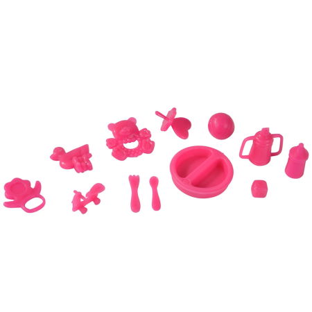 Jocuri și Jucării - Papusa Simba Steffi Love Baby Walk 29 cm mov cu carucior si accesorii