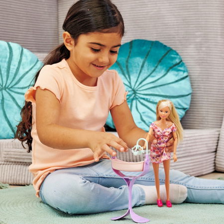 Papusa Simba Steffi Love Hello Baby 29 cm cu accesorii [11]