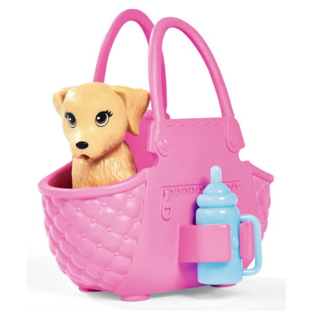 Jocuri și Jucării - Papusa Simba Steffi Love Puppy Walk 29 cm cu 2 figurine si accesorii