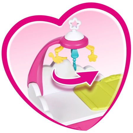 Papusa Simba Steffi Love Welcome Twins 29 cm cu accesorii [3]