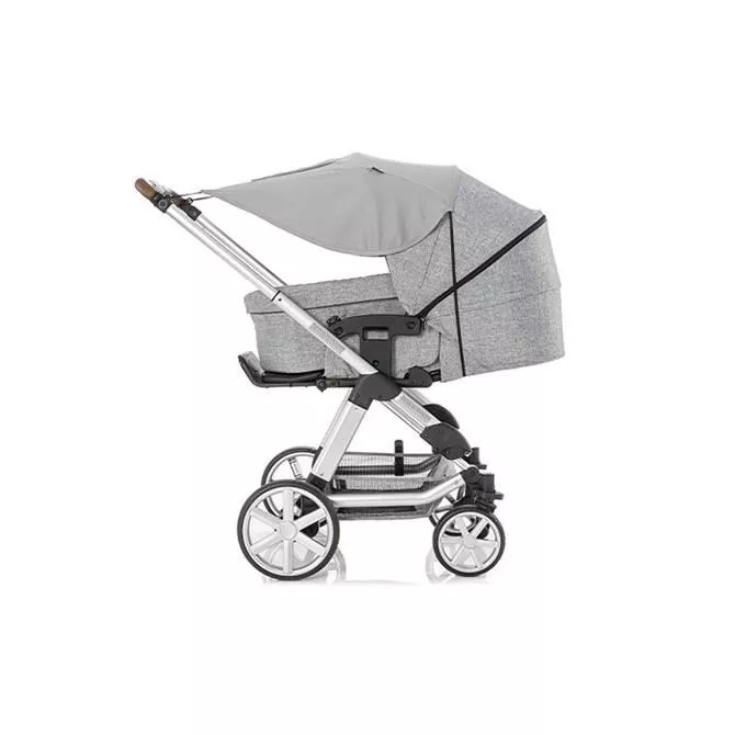 Accesorii Cărucioare - Parasolar carucior bebelusi, protectie solara UPF50+, Gri, Reer