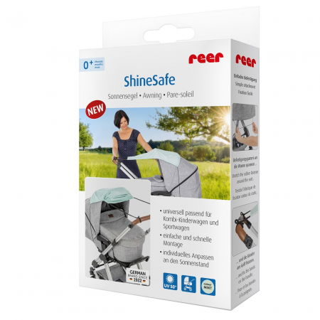 Parasolar carucior copii, tip copertina, cu elastic, model universal, REER [7]