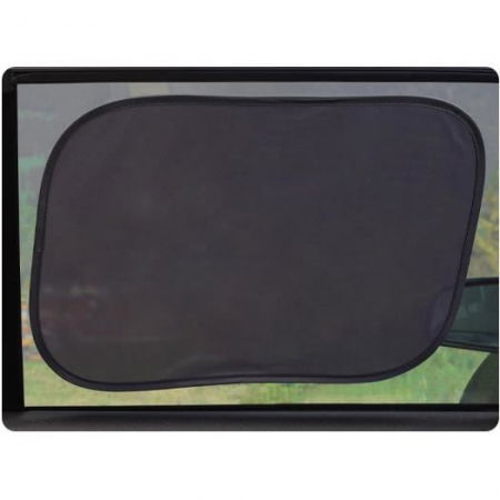 Parasolare masina, lipire fara ventuze, negru, set 2 buc, REER [3]