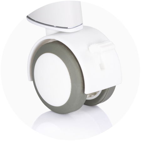 Patut cu leganare si cantar integrat Chipolino Sogno 2 in 1 grey [11]