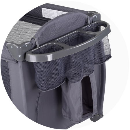 Patut pliabil Chipolino Bella anthracite [3]