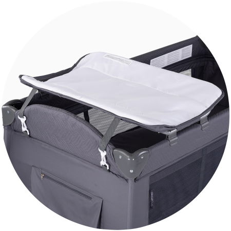 Patut pliabil Chipolino Bella anthracite [2]