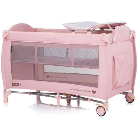 Patut pliabil Chipolino Bella pink marshmallow [1]