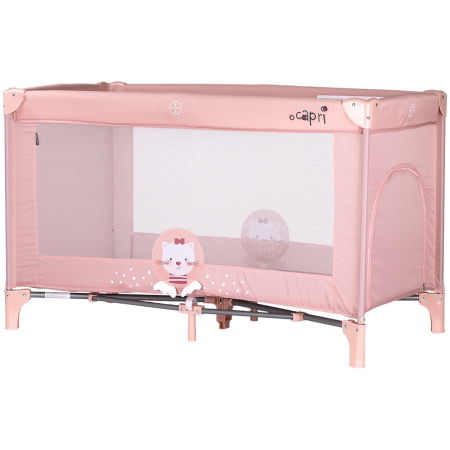 Camera Copilului - Patut pliabil Chipolino Capri Cat pink