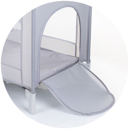 Patut pliabil Chipolino Capri Koala grey [2]