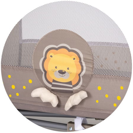 Patut pliabil Chipolino Capri Lion beige [3]