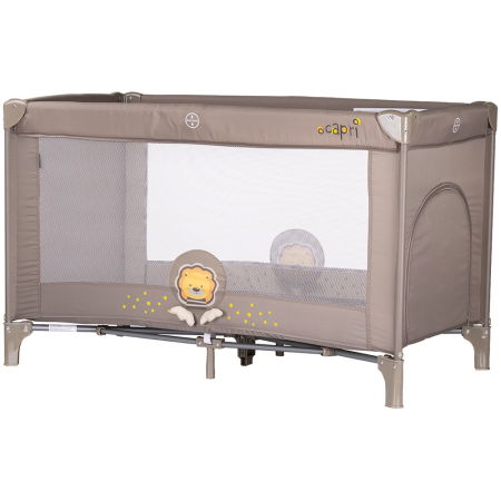 Camera Copilului - Patut pliabil Chipolino Capri Lion beige