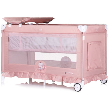 Patut pliabil Chipolino Palace Cat pink [3]