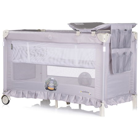 Patut pliabil Chipolino Palace Hippo grey [2]