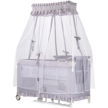 Patut pliabil Chipolino Palace Hippo grey [1]