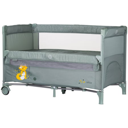 Camera Copilului - Patut pliabil Chipolino Relax basil cu laterala culisanta
