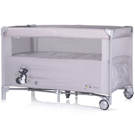 Patut pliabil Chipolino Relax cloud cu laterala culisanta [2]