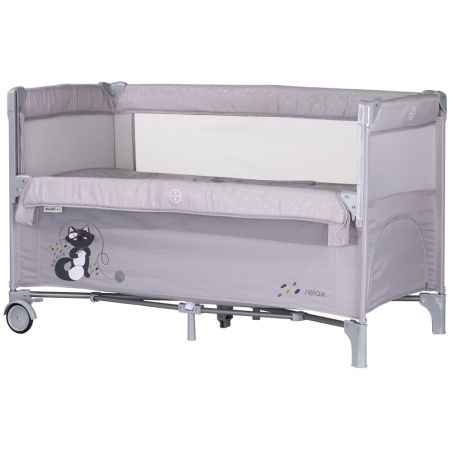 Camera Copilului - Patut pliabil Chipolino Relax cloud cu laterala culisanta
