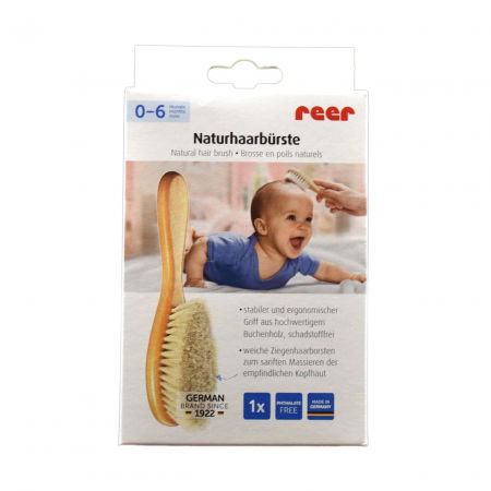 Perie par bebelusi din par natural de capra Reer [3]