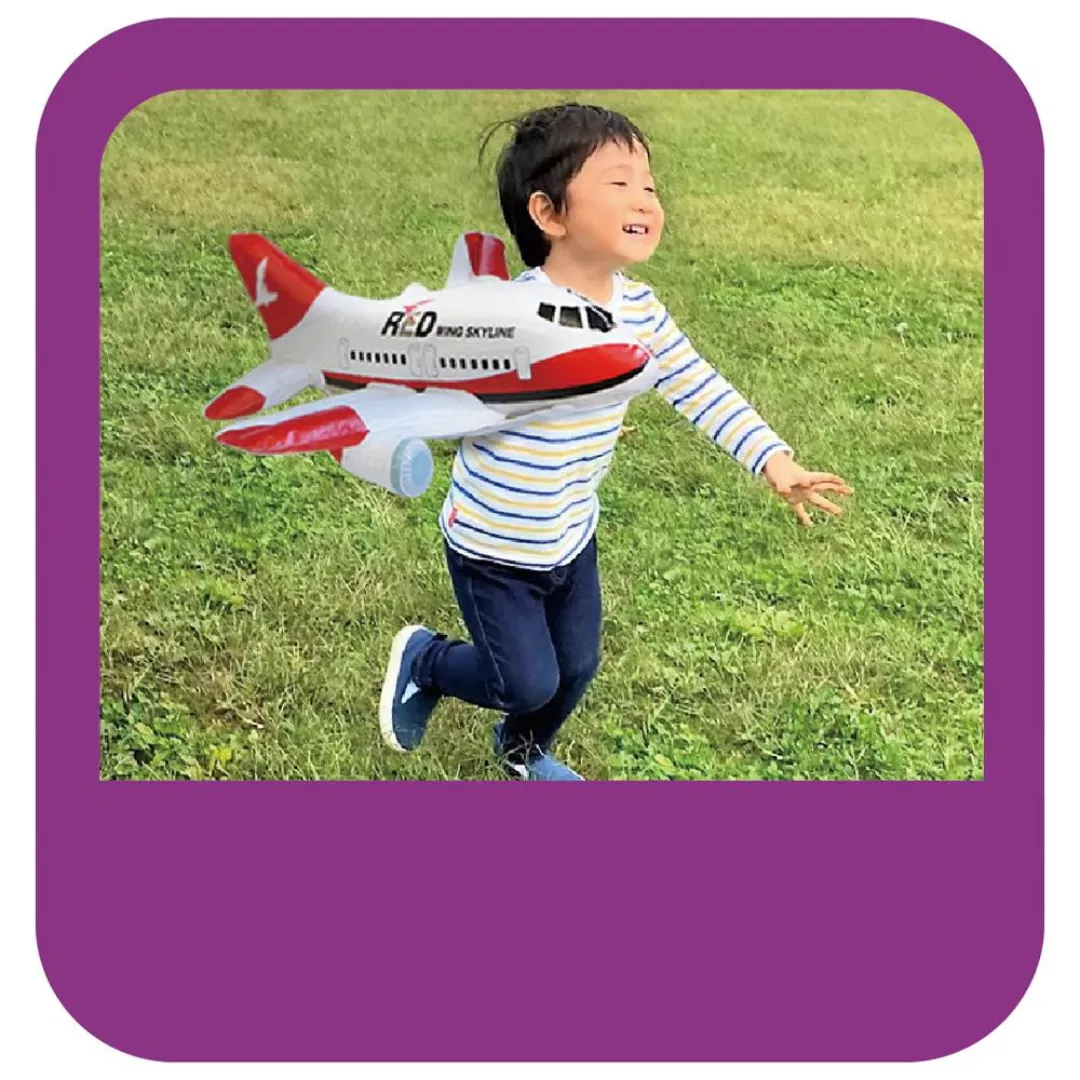 Perna bebeluș tip rucsac, ham 3 în 1 – Protecție cap și spate cu design avion [6]