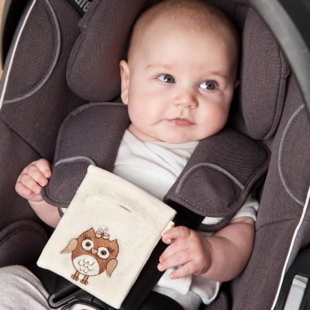 Pernuta termica anticolici cu seminte de in BIO, husa detasabila lavabila, bufnita, Gruenspecht 603-V2 [6]