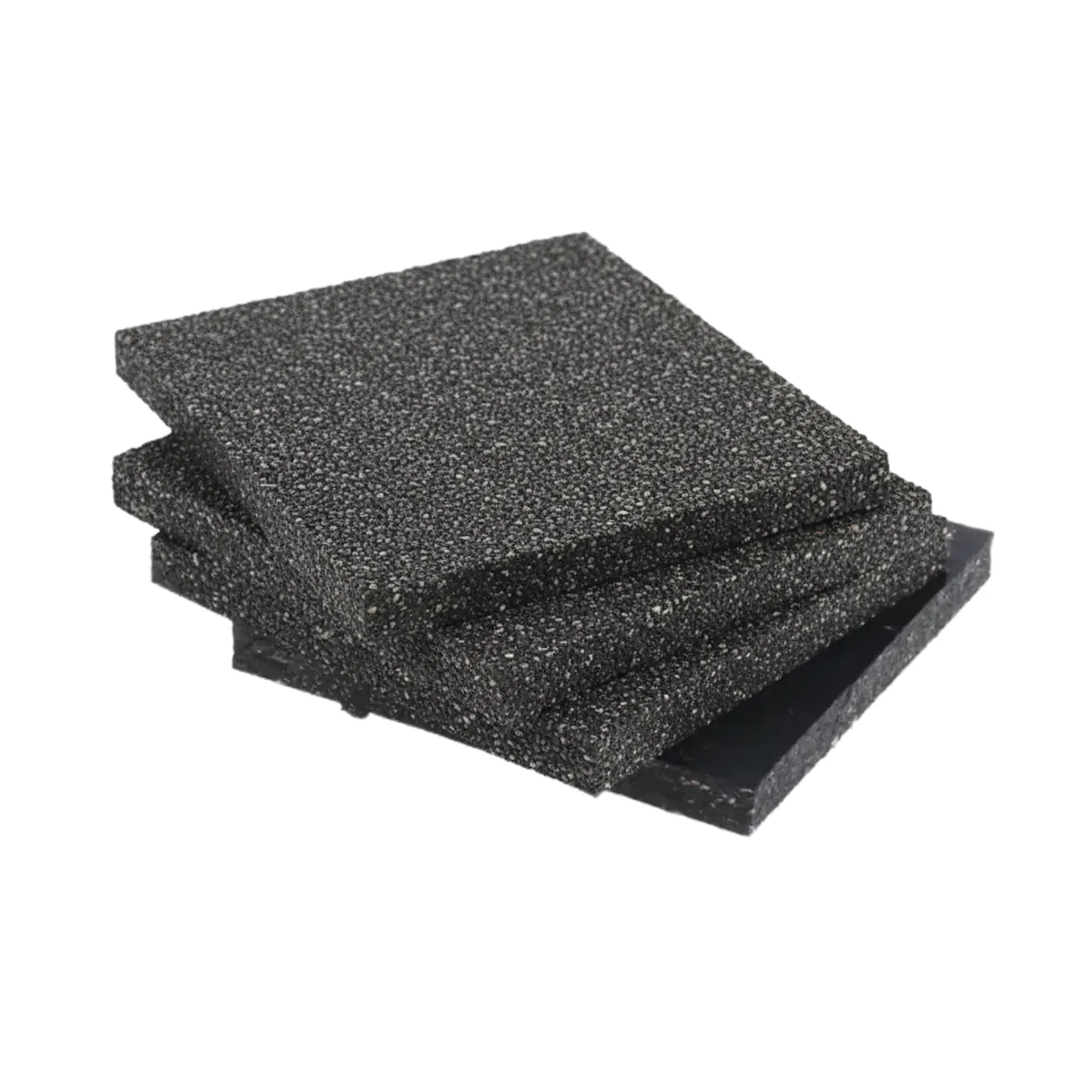 Protecție parcare - Plăci antivibrații industriale din cauciuc 40 × 40 cm pentru utilaje