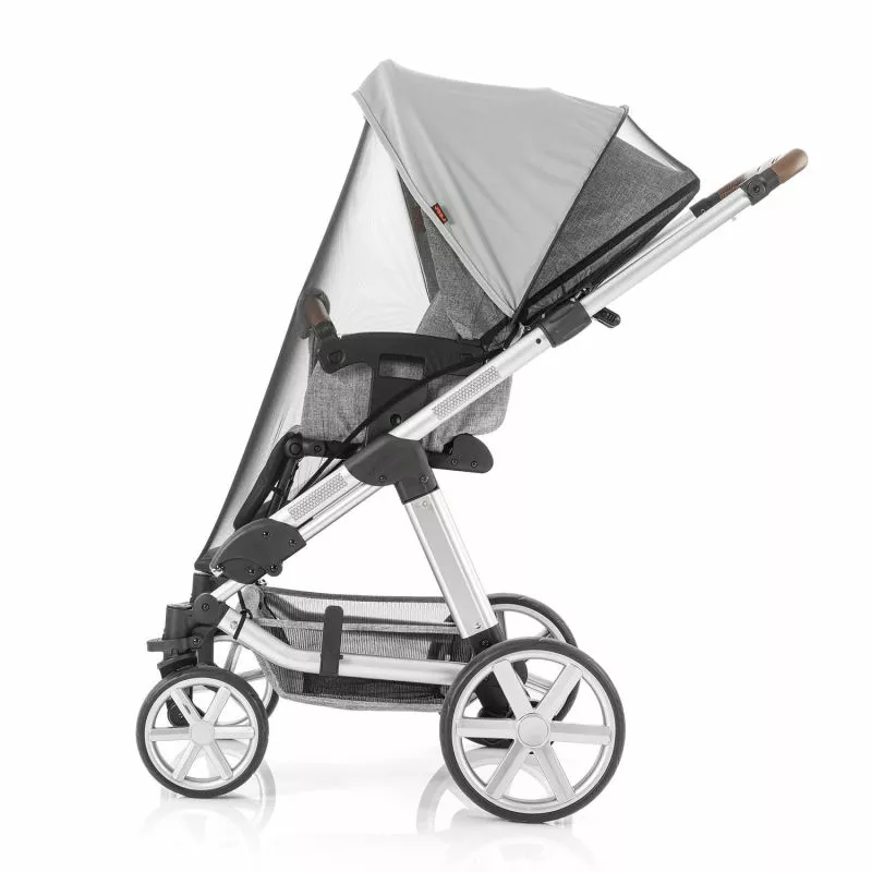 Plasa insecte pentru carucior bebelusi, cu parasolar, gri, Reer [2]