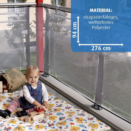 Plasa protectie balcon/terasa Reer pentru copii [3]