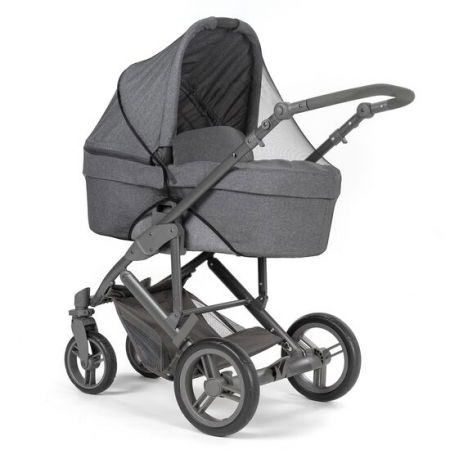 Accesorii Cărucioare - Plasa tantari carucior bebelusi, marime universala, neagra, Reer BiteSafe