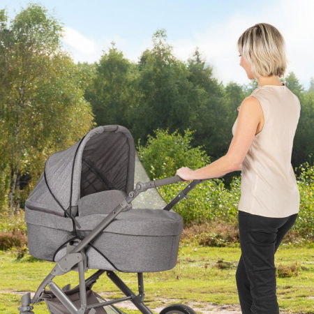 Plasa tantari carucior bebelusi, marime universala, neagra, Reer BiteSafe [4]