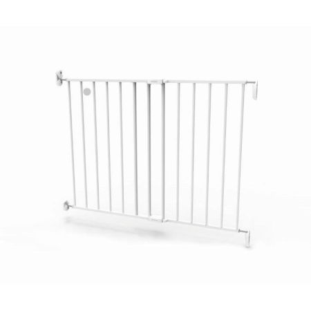 Poarta de siguranta extensibila Noma, 62–102 cm, metal alb, N93361 [5]