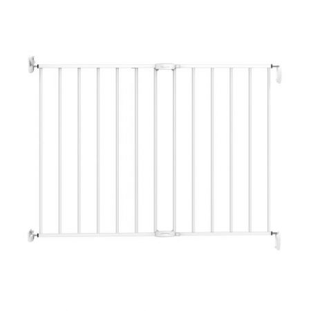 Porți de siguranță copii - Poarta de siguranta extensibila pentru copii, Noma, 62–102 cm, metal alb