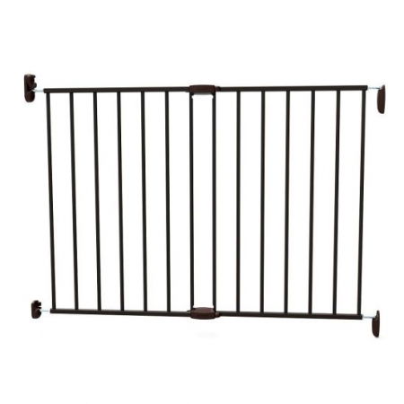 Porți de siguranță copii - Poarta de siguranta extensibila pentru copii Noma, 62 – 102 cm, metal negru