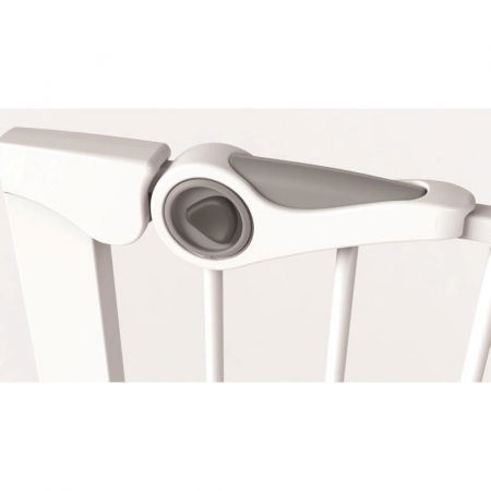 Poarta de siguranta Noma Easy Fit, presiune, 75-82 cm, metal alb [2]