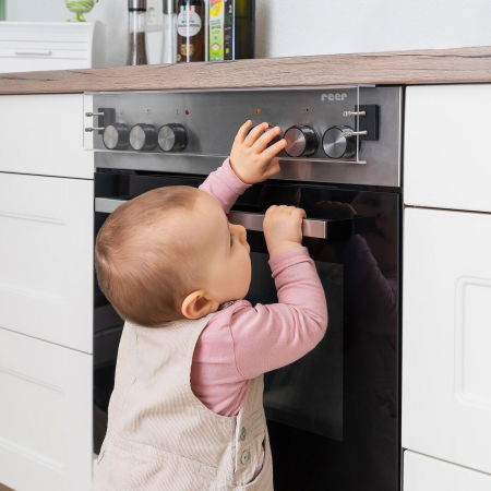 Accesorii Siguranță Copii - Protectie butoane aragaz copii magnetic Reer