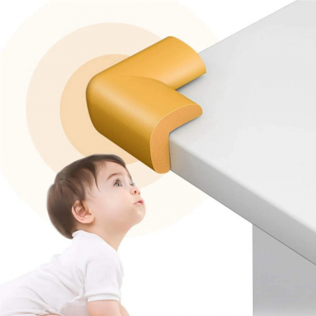 Protectie colturi mobilier, galben [1]