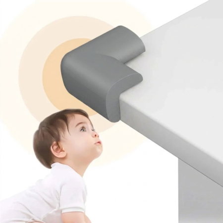 Protectie colturi mobilier, gri [6]
