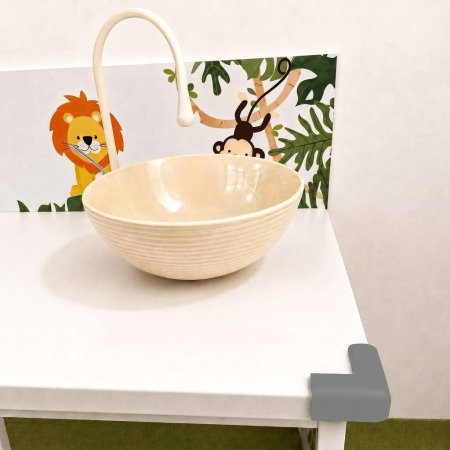 Protectie colturi mobilier, gri [5]