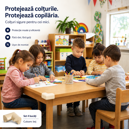 Protectie colturi mobila, crem [3]