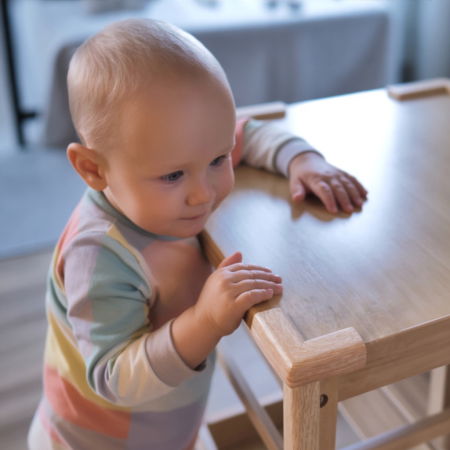 Protectie Colturi Mobila, din Spuma, Culoarea Lemnului, set 2 buc [8]