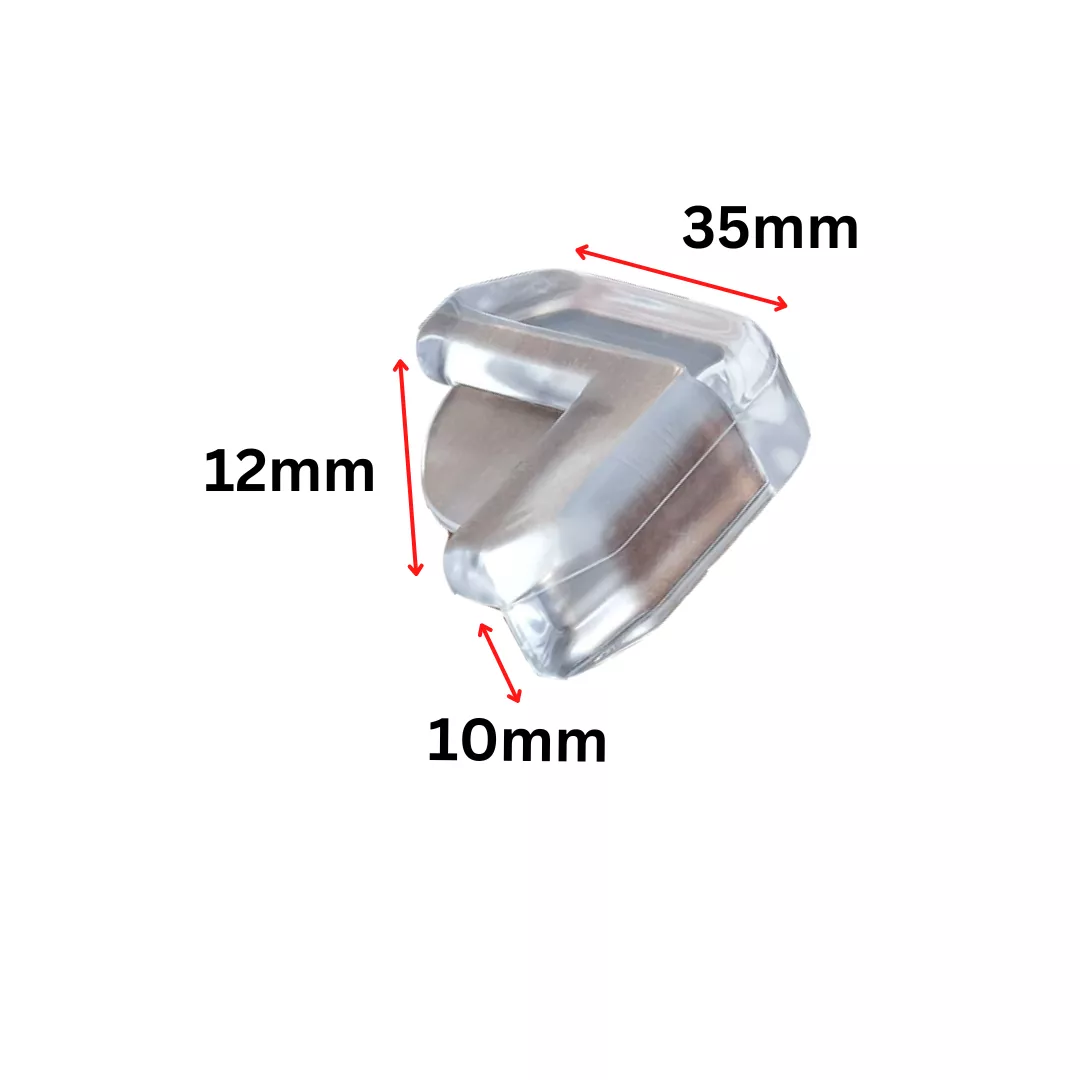 Protectie colturi mobila, transparent, 4 buc, Reer [4]