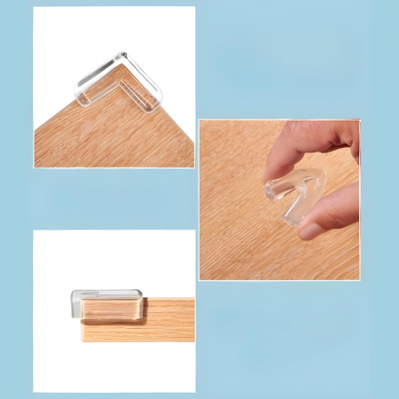 Protectie colturi mobilier, transparent [3]